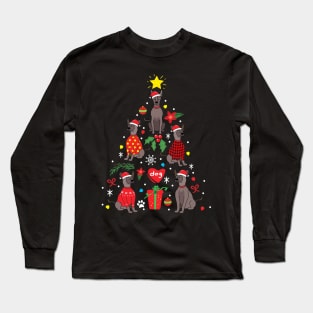 Xoloitzcuintli Christmas Long Sleeve T-Shirt